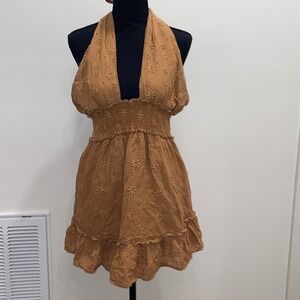 knee length dresses for ladies Arie Strapless Rhinestone A-Line Party Dress main image 0